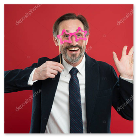 Beispielbild: Firmenfeier Teamfoto an der Fotowand