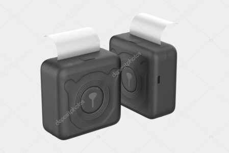 Thermo-Fotodrucker druckt Fotostreifen und 10x15-Formate